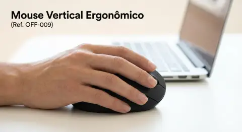 Mouse Vertical Ergonômico