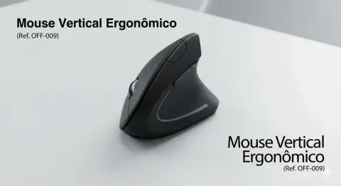 Mouse Vertical Ergonômico