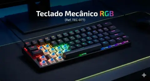 Teclado Mecânico RGB